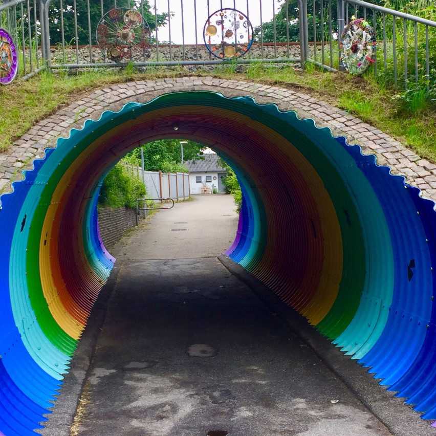 Tunnel ved Bording Skole