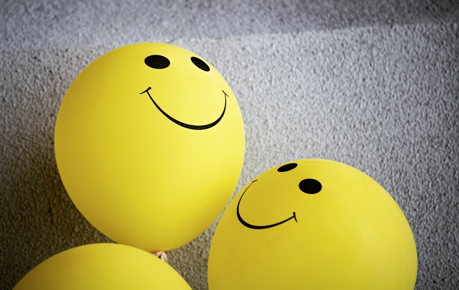 Ballon med smiley