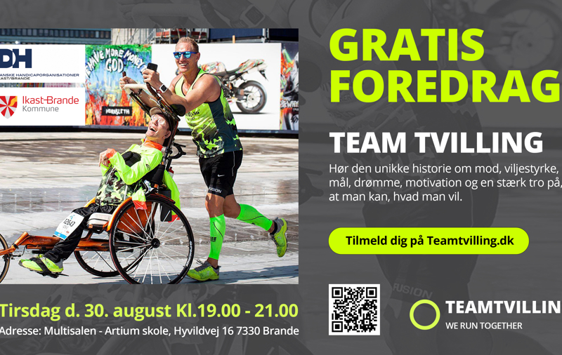 TeamTvilling - foredrag den 30. august 2022