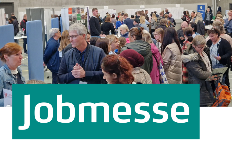 Jobmesse 2023 skilt