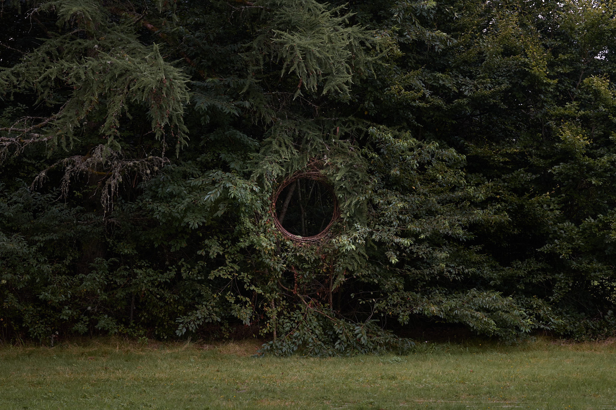 Broken Landscape - et midlertidigt værk på Harrild Hede af Antti Laitinen