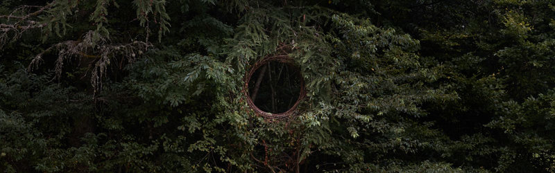 Broken Landscape - et midlertidigt værk på Harrild Hede af Antti Laitinen