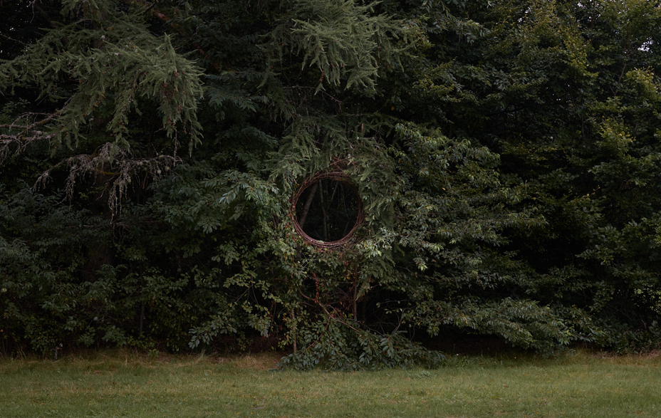 Broken Landscape - et midlertidigt værk på Harrild Hede af Antti Laitinen